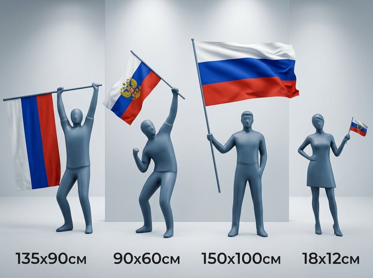 Стандартные и фасадные флаги